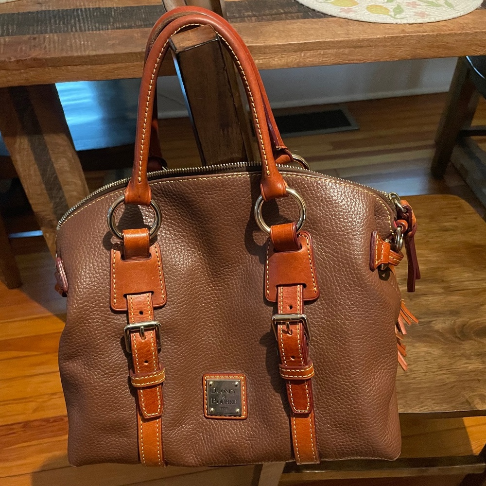 Dooney & Bourke Brown Satchel